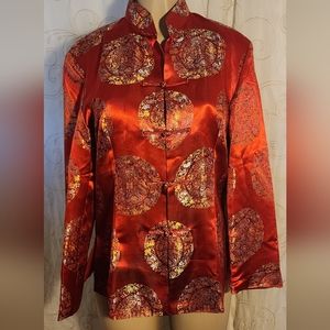 G & Z Chinese circle dragon🐉 jacket sz XL